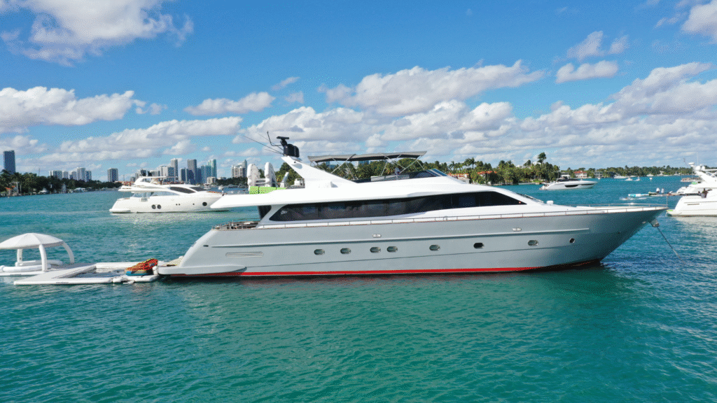 103' Technomar miami yacht charters private