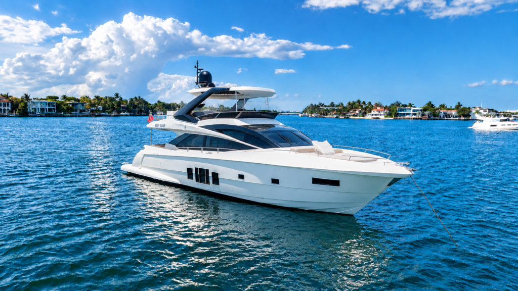 72' Astondoa private yacht charter miami