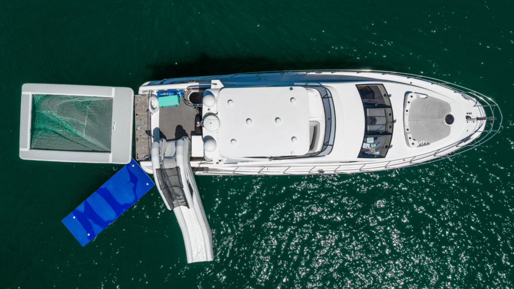 charter 60' azimut private yacht miami