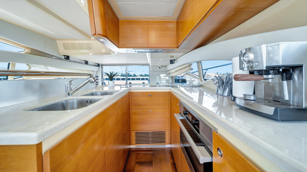 charter 60' azimut private yacht miami