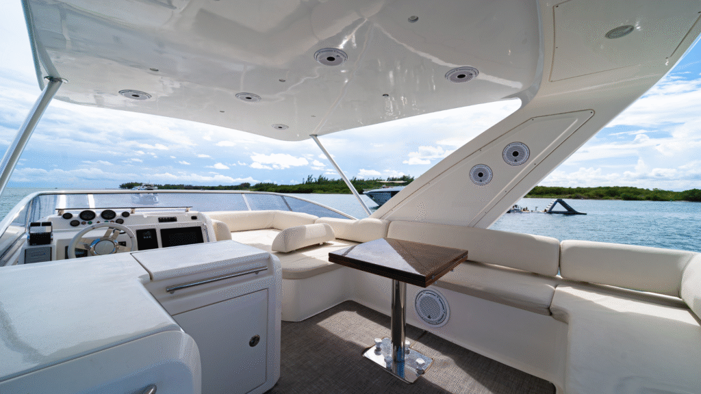 charter 60' azimut private yacht miami